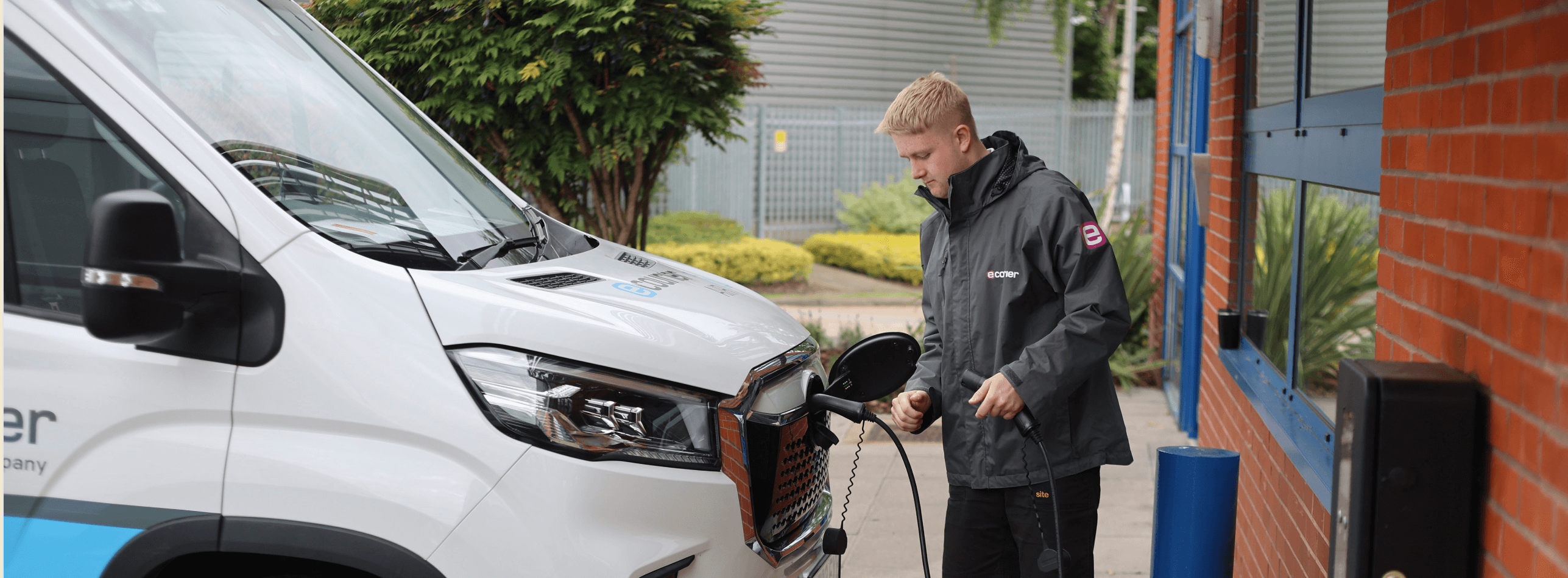 refuelling electric van